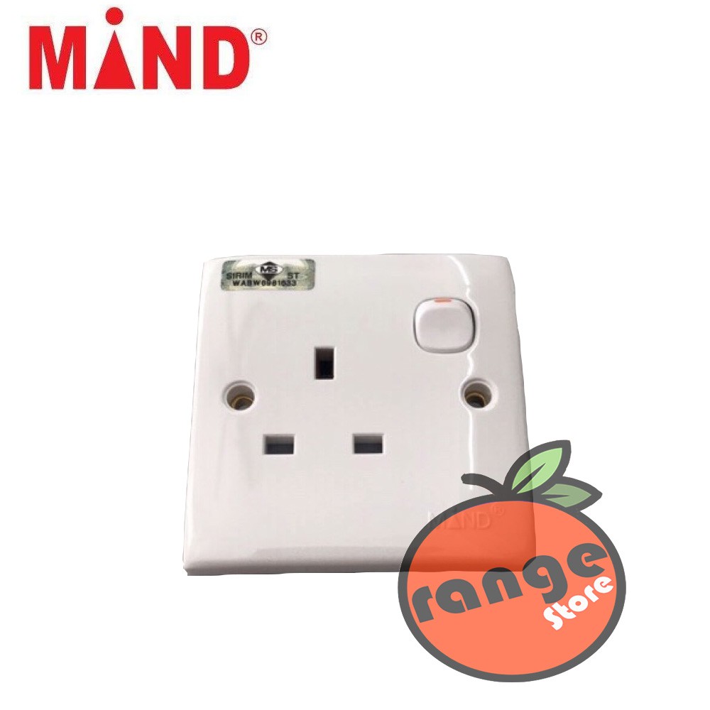 MIND 13A SWITCH SOCKET WITH SIRIM JKR APPROVED | Shopee Malaysia