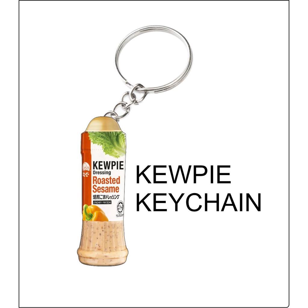 kewpie roasted sesame dressing keychain 2d Shopee Malaysia