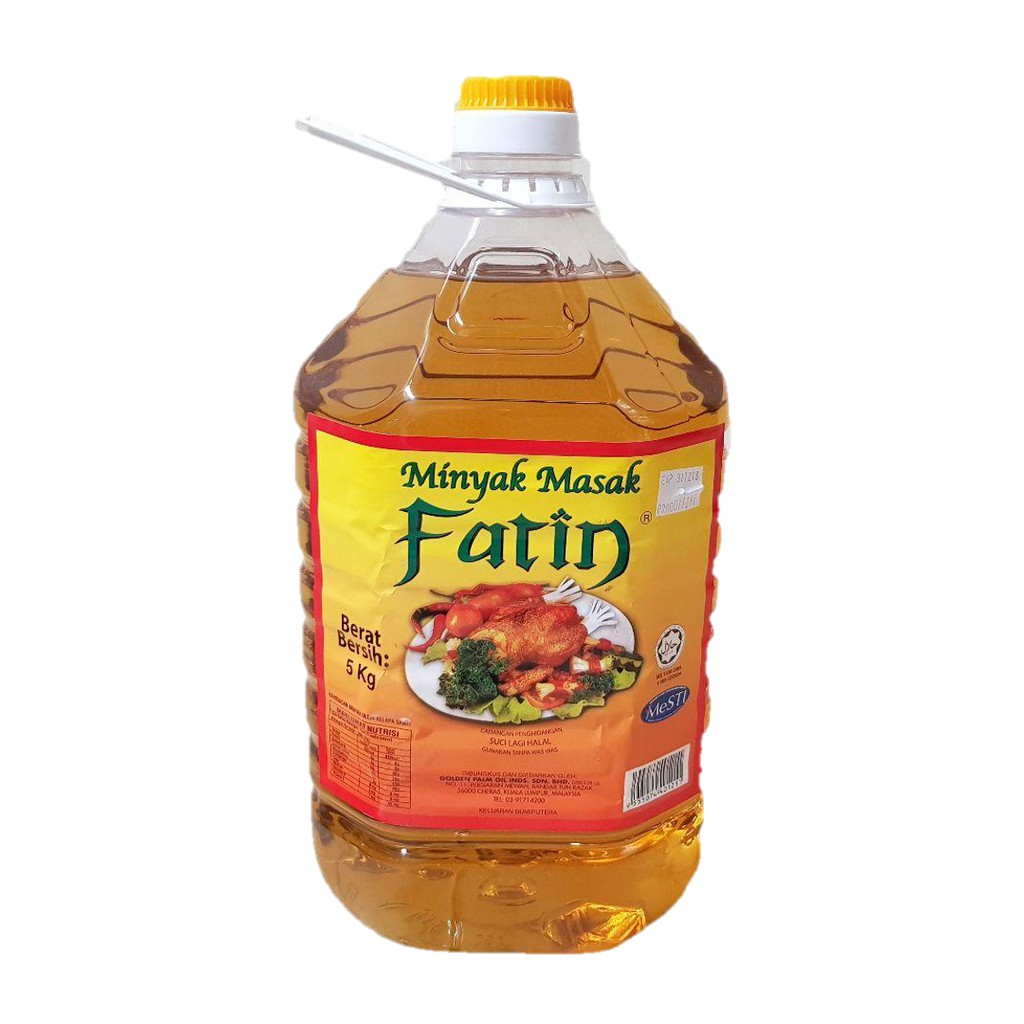 Fatin Minyak Masak Botol Cooking Oil 5kg Shopee Malaysia