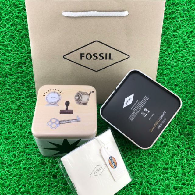 Fossil Watches Full Set Box Paper Bag Manual Box For special gift