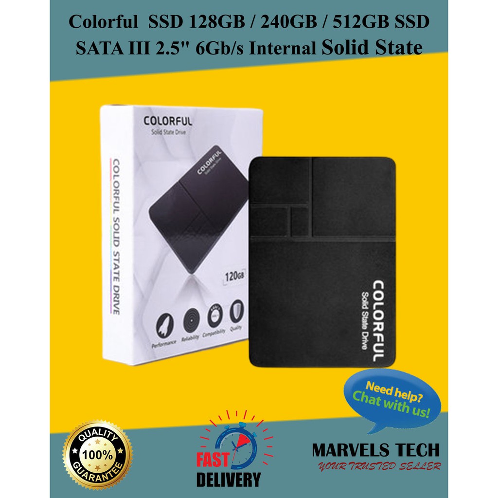 Buy Colorful SL500 250GB 3D NAND SATA 2.5 Inch Internal SSD Solid