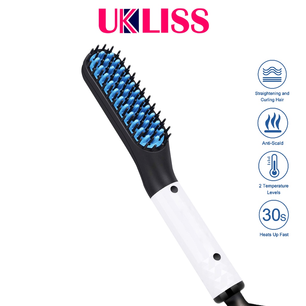 Ukliss power 2024 straightener brush