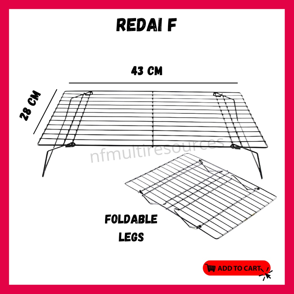 Cooling Rack Redai Kek Jelita Marble Cooling Net Biscuit Drying Net