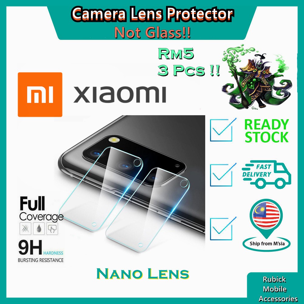 XIAOMI REDMI NOTE 8 8 Pro 9H Glass Camera Lens Tempered Glass Protector