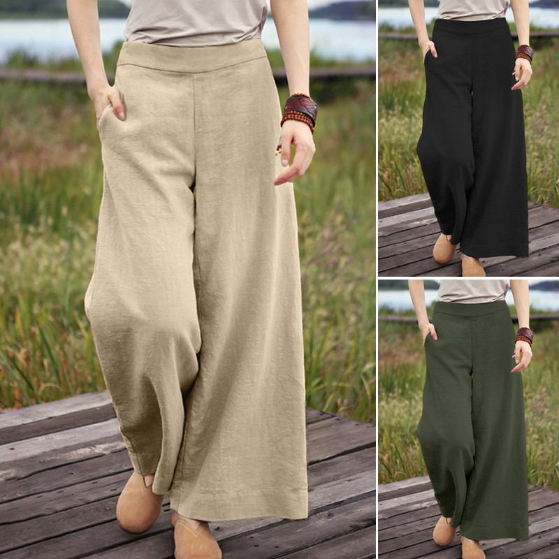 Zanzea Casual Wide Pants