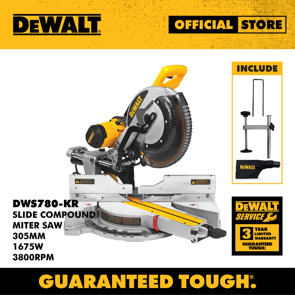 Dewalt deals dws780 stores