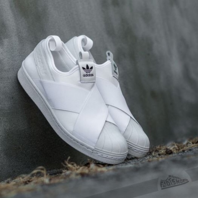 READY STOCK Adidas Superstar Slip On White