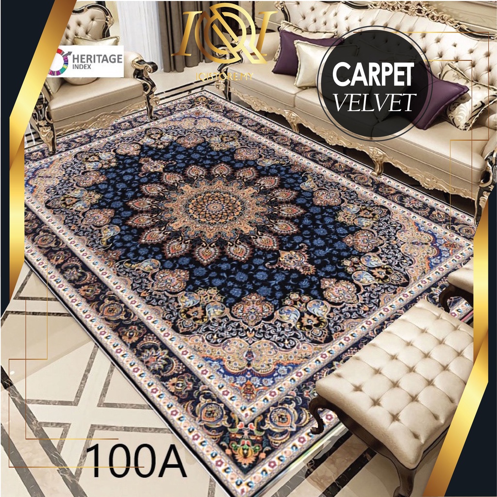 Premium Carpet Turkey Velvet (XXXXL) Large Size Exclusive Home Deco ...