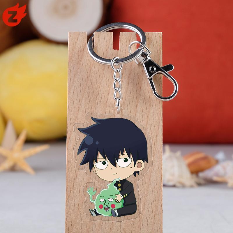 Mob Psycho 100 Keychain~1Pcs Acrylic Pendant Keychain | Shopee Malaysia