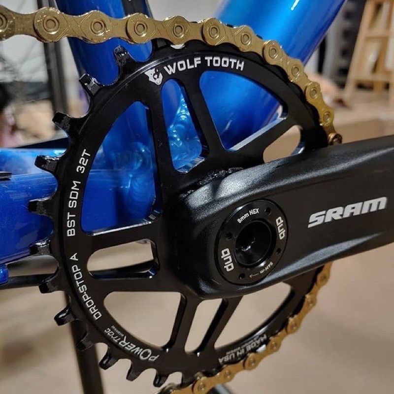Sram Rival Chainring 50t Wolf Tooth Elliptical Direct Mount
