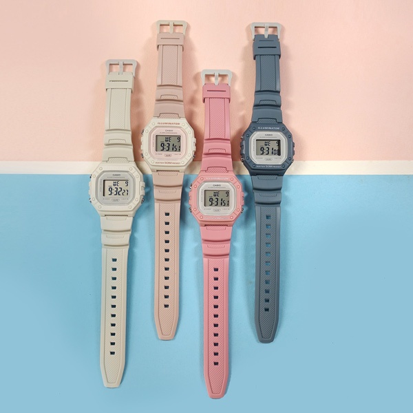 Casio W-218HC-2AV/4AV/4A2/8AV Digital Youth Watches 2AV - PGMall