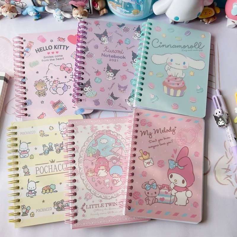 Sanrio Hello Kitty My Melody A6 note book | Shopee Malaysia