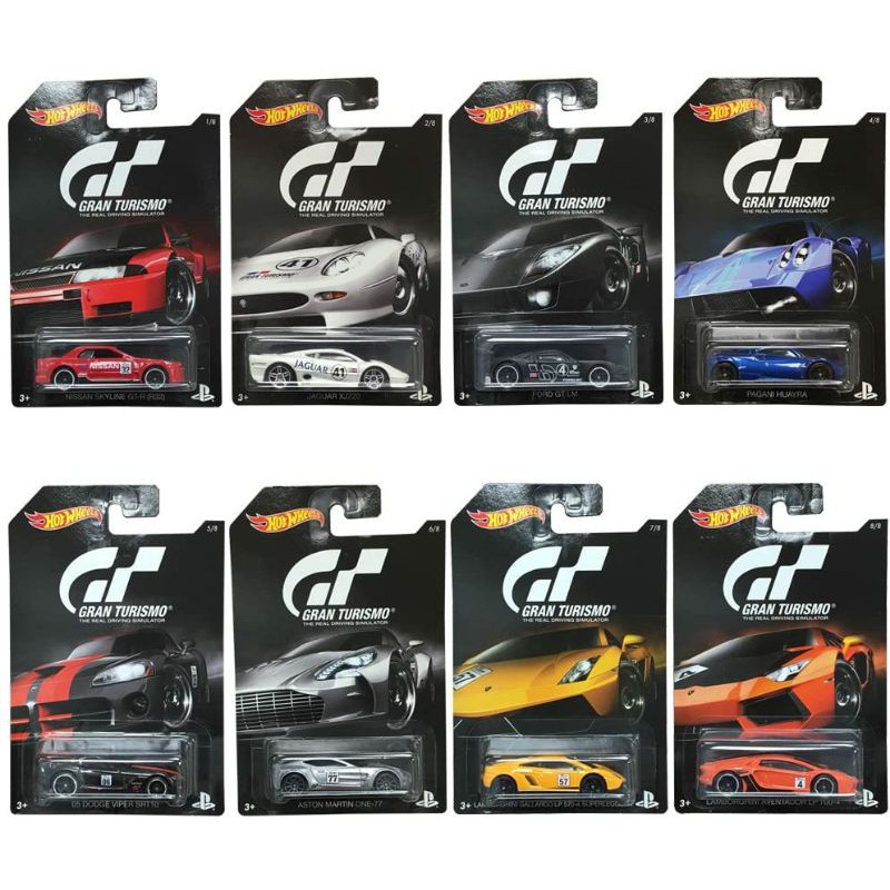 Hot Wheels Gran Turismo Set Shopee Malaysia