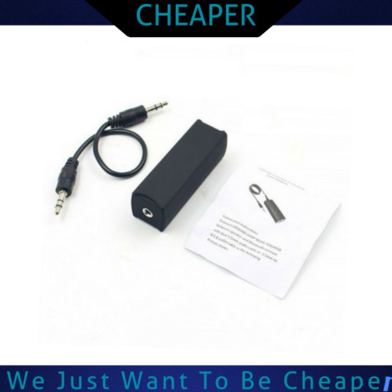 3.5mm Aux Ground Loop Noise Isolator Car Audio System / Speaker Dengan