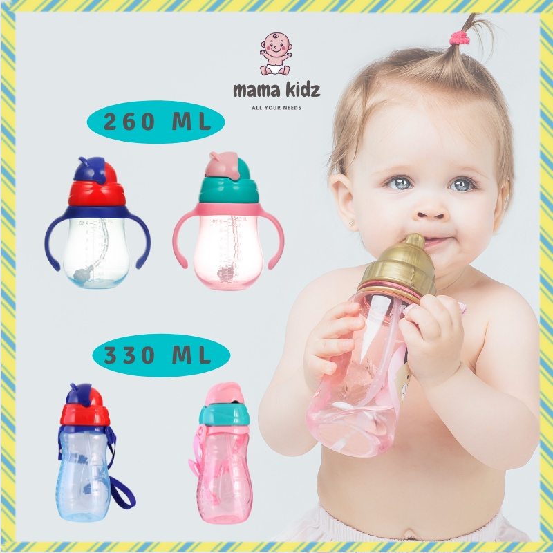 MAMAKIDZ Botol Air Budak Straw Baby Bottle Feeding Tumbler With Straw