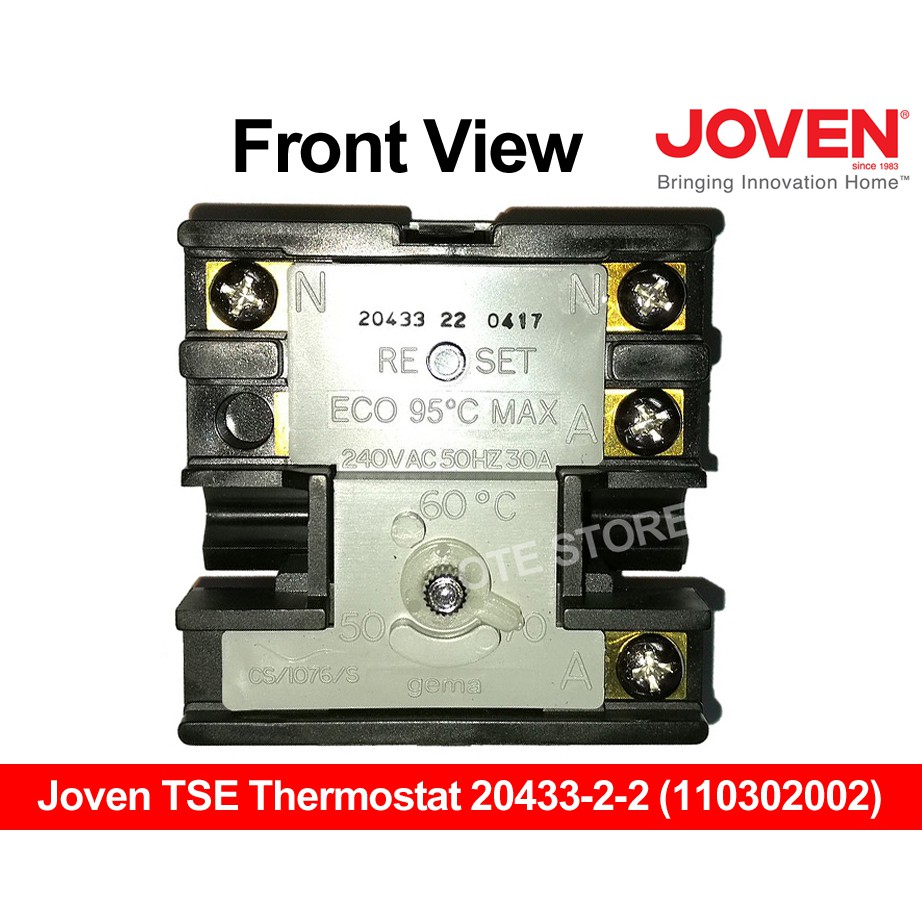 Joven Genuine Part TSE Capillary Thermostat ( Thermowatt ) for Storage  water heater 110302002 | Shopee Malaysia