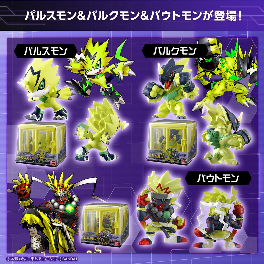 [PO] Premium Bandai Digimon Mini Figure Cage Series - Impulse City ...