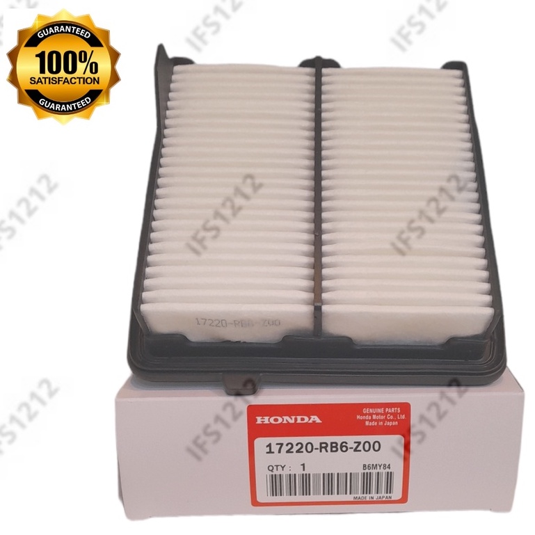 Ready Stock Air Filter Honda City Tmo Jazz Tfo Freed Brio Mobilo Gm Gm Rb Z Engin