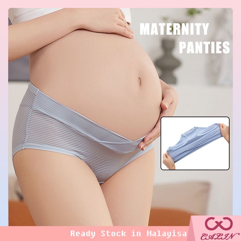 Maternity Panties Cotton Pregnant Women Underwear Low Waist U-Shape eluar  Dalam Wanita hamil 9933