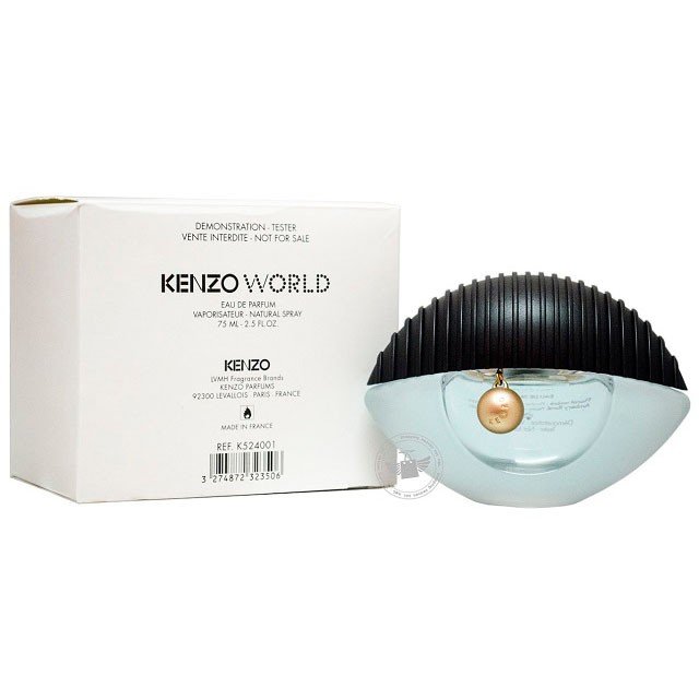 Original Tester Kenzo World Eau De Parfum 75ml EDP Spray Tester