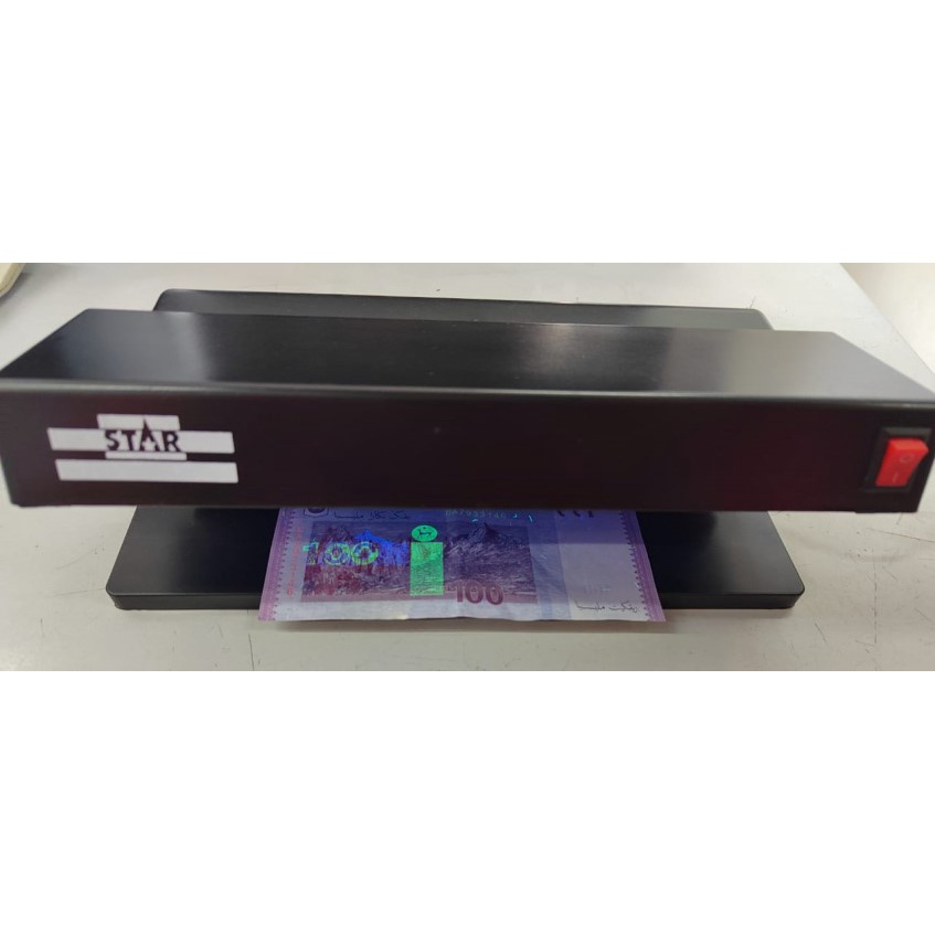 Fake Counterfeit Money Detector UV Blue Fluorescent Tester/Mesin