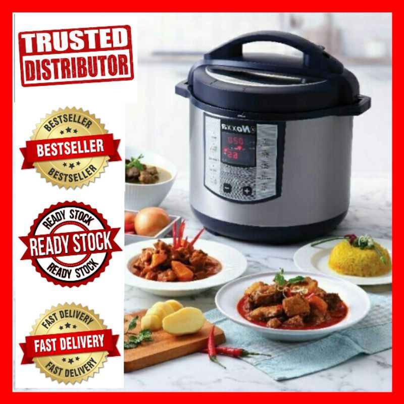 12.12 SALE NOXXA ELECTRIC MULTIFUNCTION PRESSURE COOKER Shopee