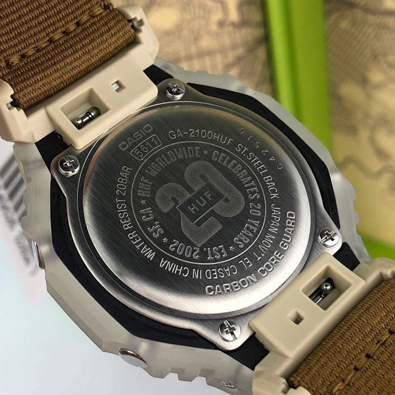 HUF x G-Shock 20th Anniversary GA-2100 | Professional Watches