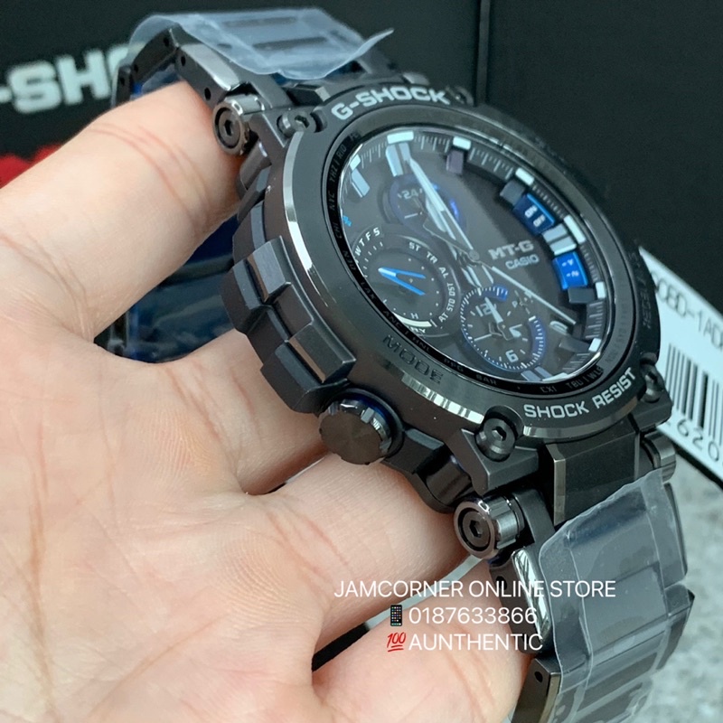 CASIO G-SHOCK MTG-B1000BD-1A BLACK S.STEEL SAPPHIRE GLASS | Shopee