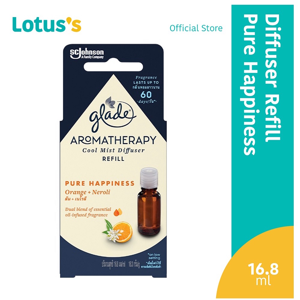 Glade Aromatherapy Electric Diffuser Refill Orange (16.8ml) Shopee