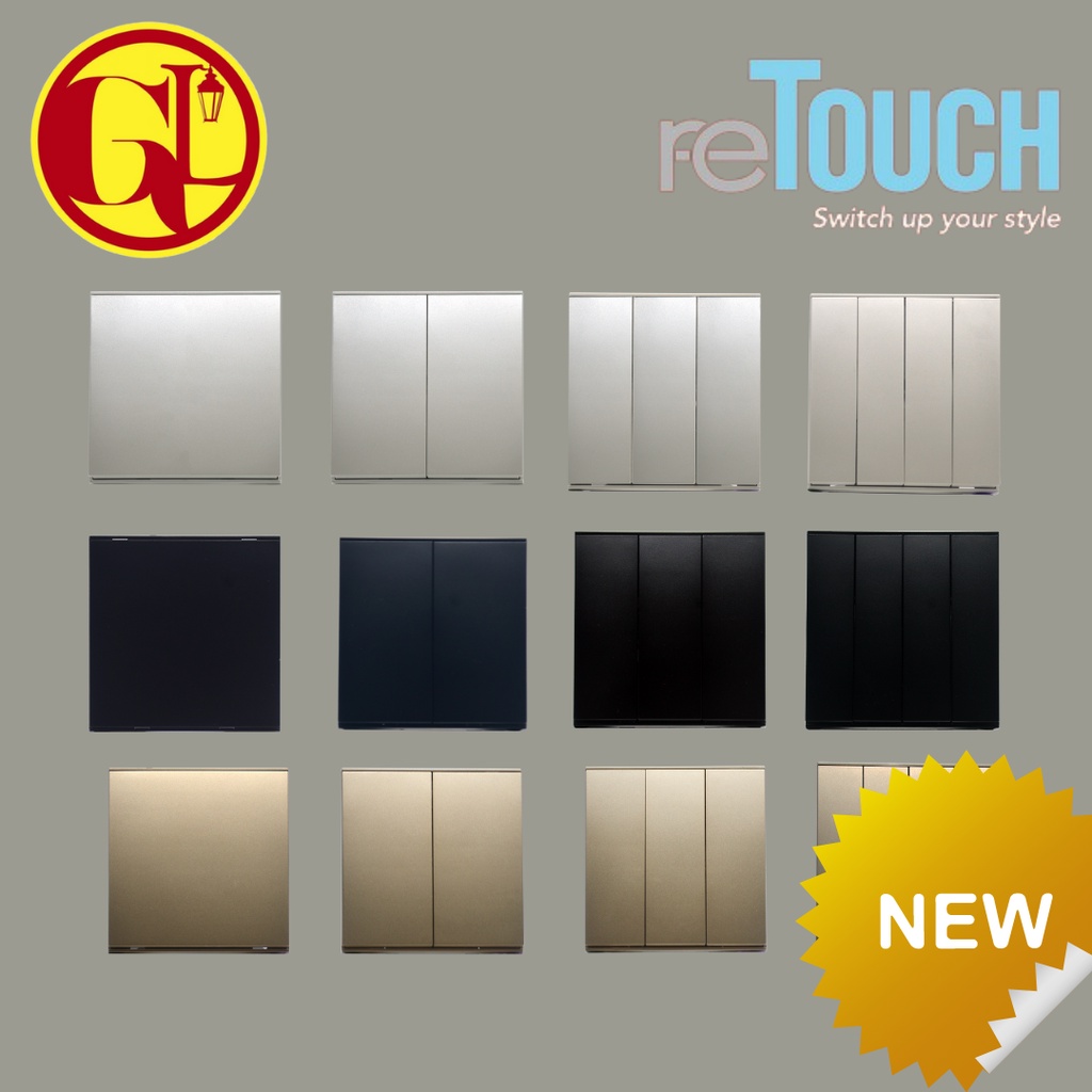 [SIRIM] Retouch Elegance Sense's Switch Socket Modern Design Door Bell ...