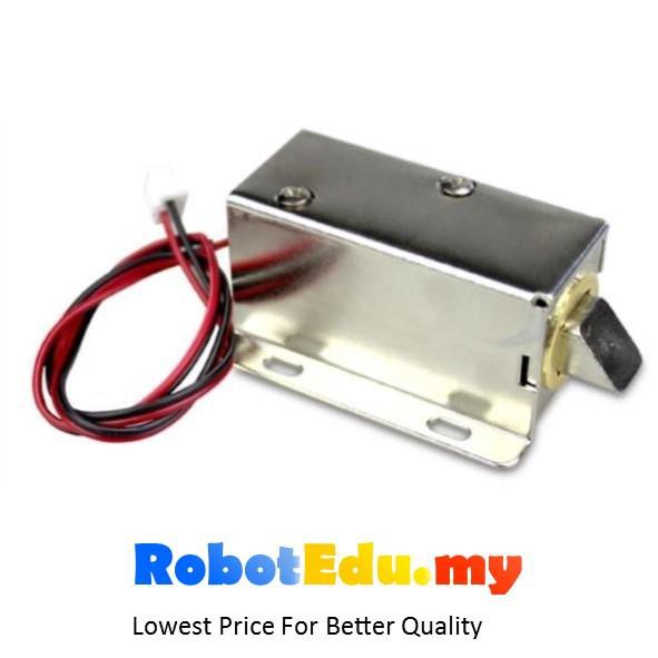 LY-03 DC 12V Shape Tongue Mini Electric Magnet Electromagnetic DIY Smart Home Office Door Lock Drawer Locker for Arduino