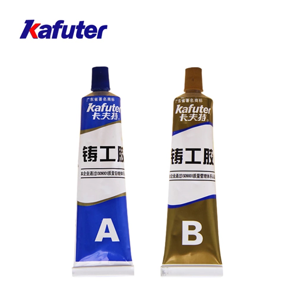 100g Kafuter A+B Metal Repairing Adhesive Super Glue Iron Steel Auto ...