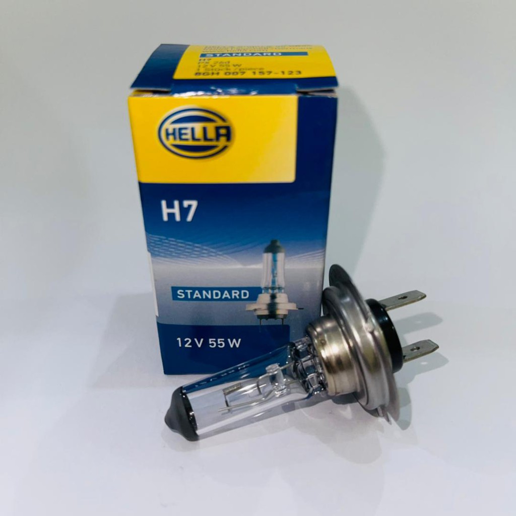 HELLA 12V/55W Halogen Standard Bulb H7 