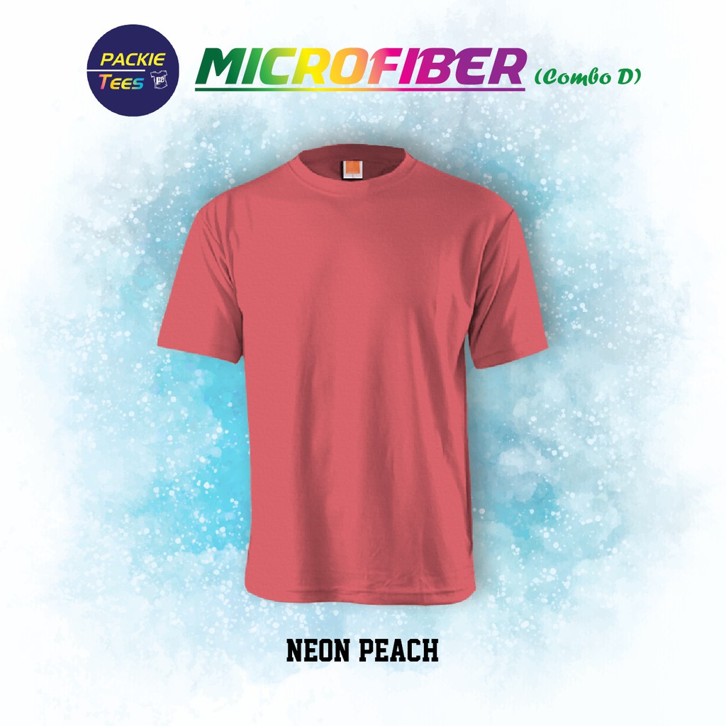 neon peach t shirt