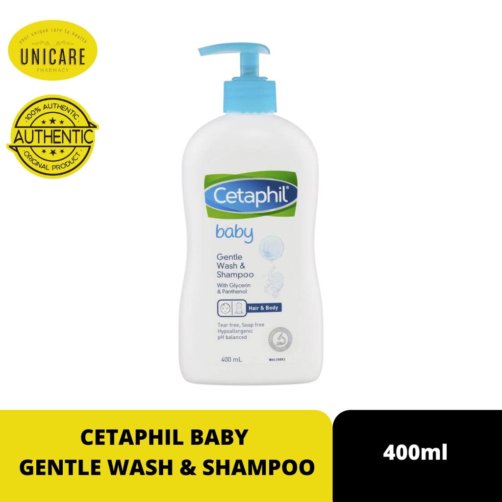 CETAPHIL BABY GENTLE WASH & SHAMPOO 400ML Shopee Malaysia
