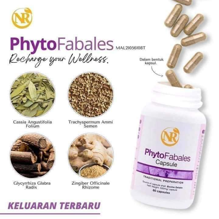 Nona Roguy Phyto Fabales Capsule 60 Capsules Shopee Malaysia