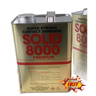READY STOCK Super Strong Contact Adhesives Solid 8000 Glue 3KG Gam Kayu ...