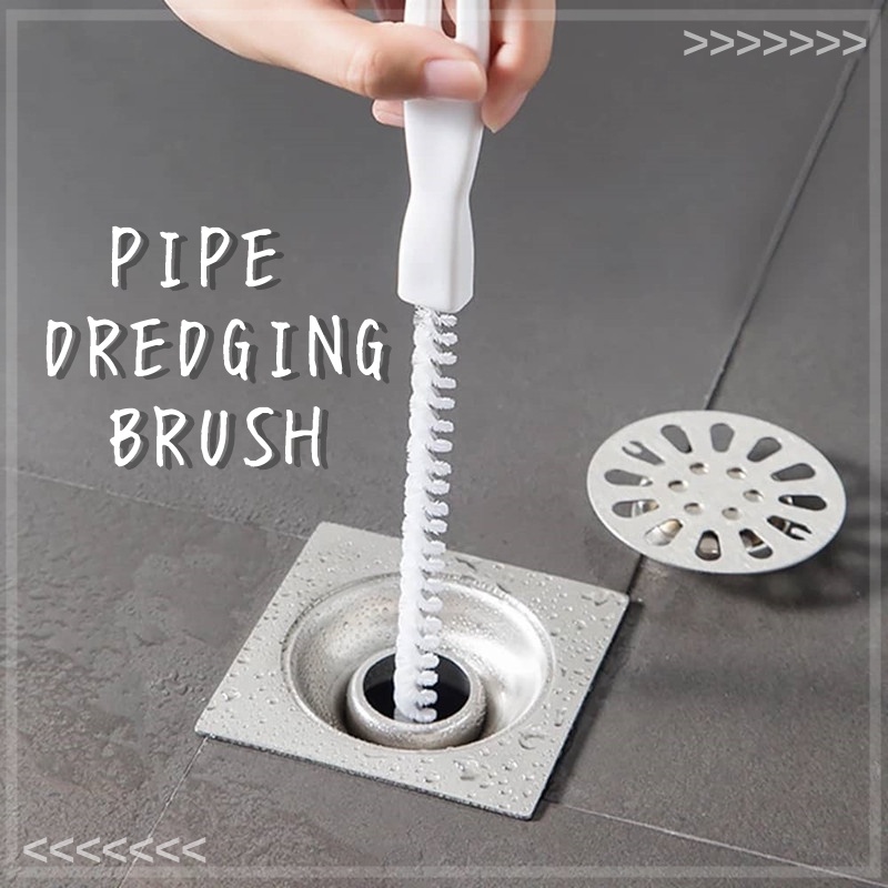 Pipe Dredging Brush Drain Cleaner Sewer Sink Cleaning Brush Household ...