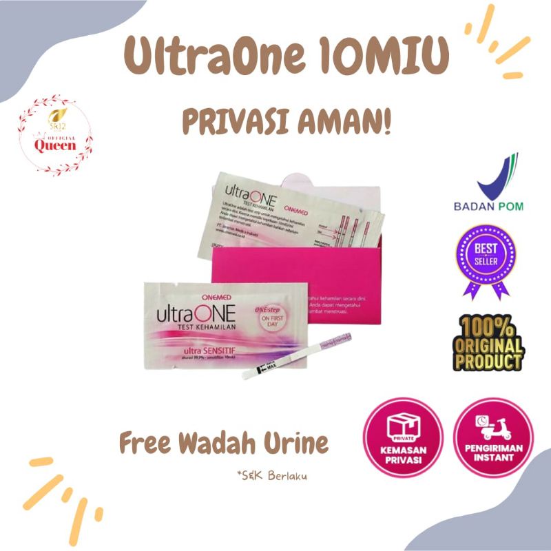 Test Pack Tespek Testpack Onemed Ultra one Ultraone 10MIU Pregnancy ...
