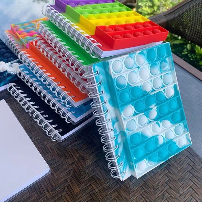 Pop It Fidget Toy bubble Notebook#Buku nota bergaris Pop It | Shopee ...