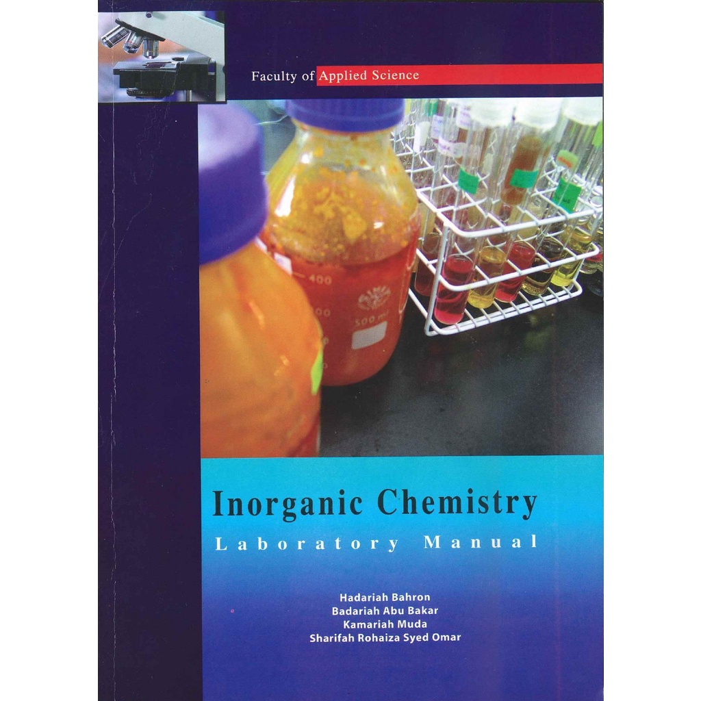 CHEMISTRY LABORATORY MANUAL Penerbit UITM Shopee Malaysia