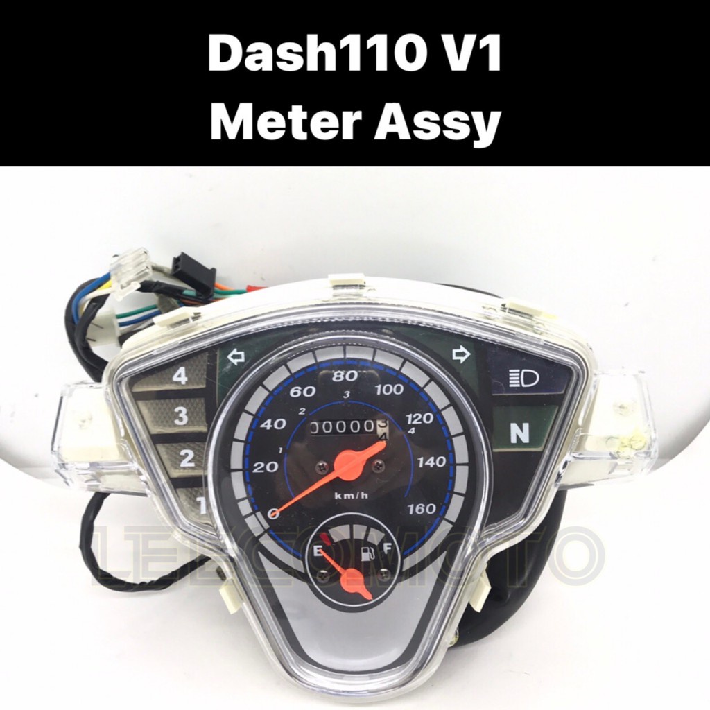 HONDA WAVE DASH 110 V1 DASH110 V1 OLD MODEL FIRST MODEL SPEEDOMETER