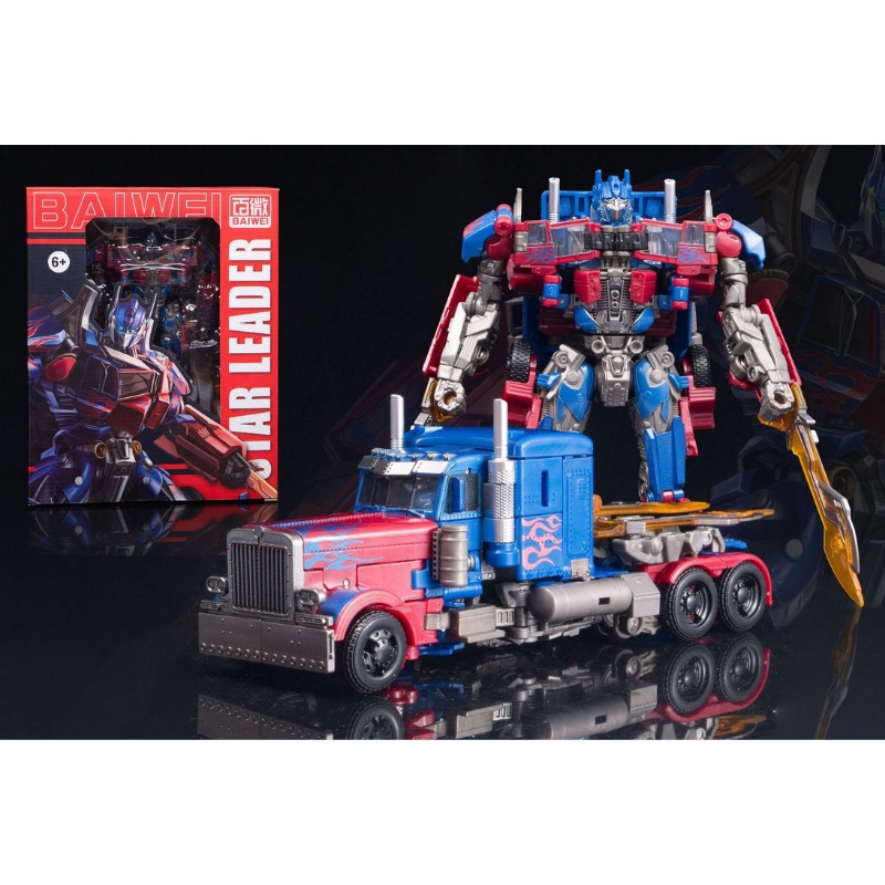 Ready Stock Transformerbot Optimus Sentinel Prime Bumblebee Black Mamba ...