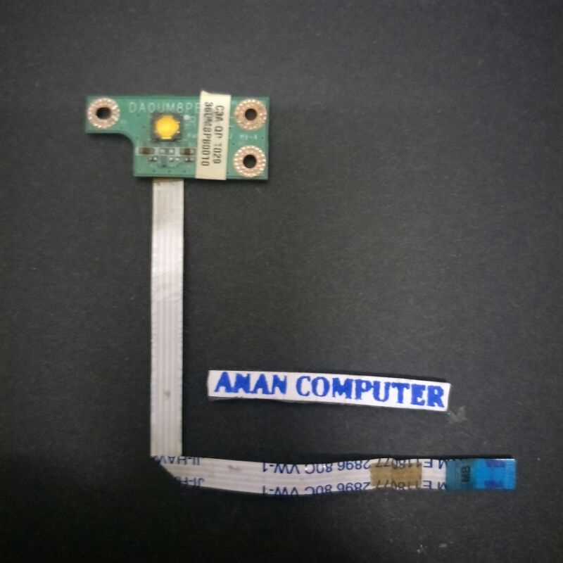 Dell Inspiron n4010 Laptop Power On-Off Switch Button Panel with Cable ...