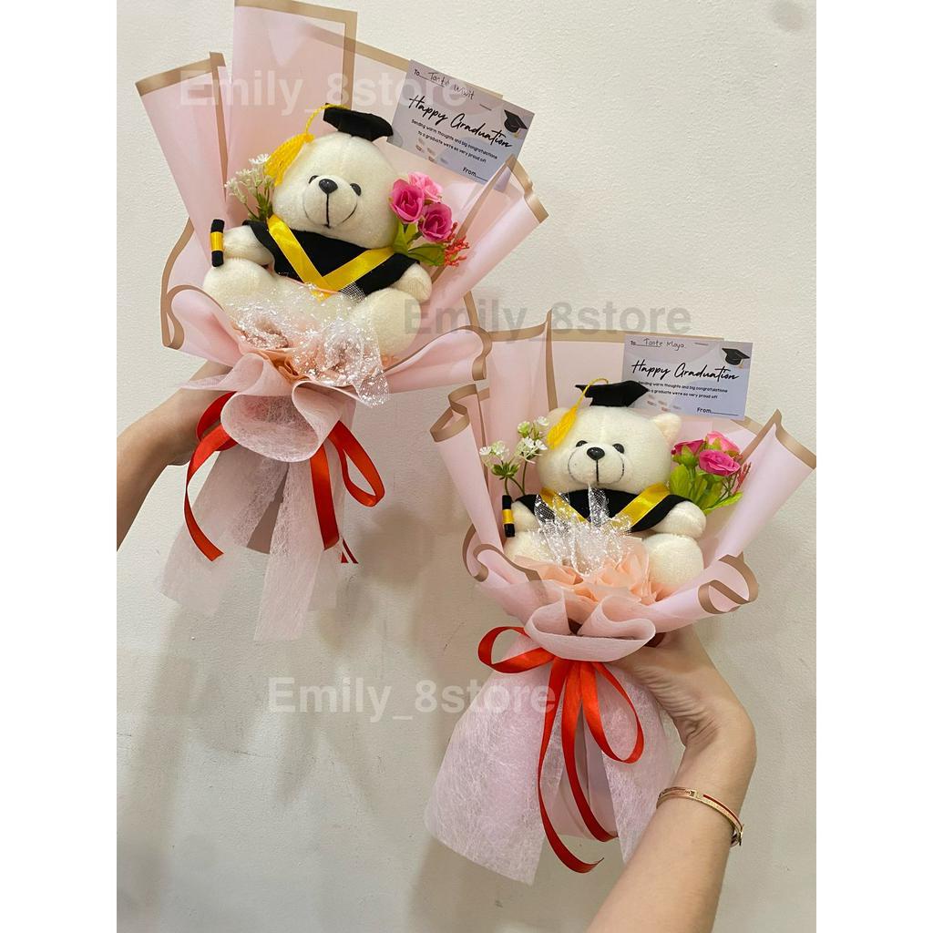 [READY] Premium Bouquet Of Graduation toga Doll | Graduation Gift ...