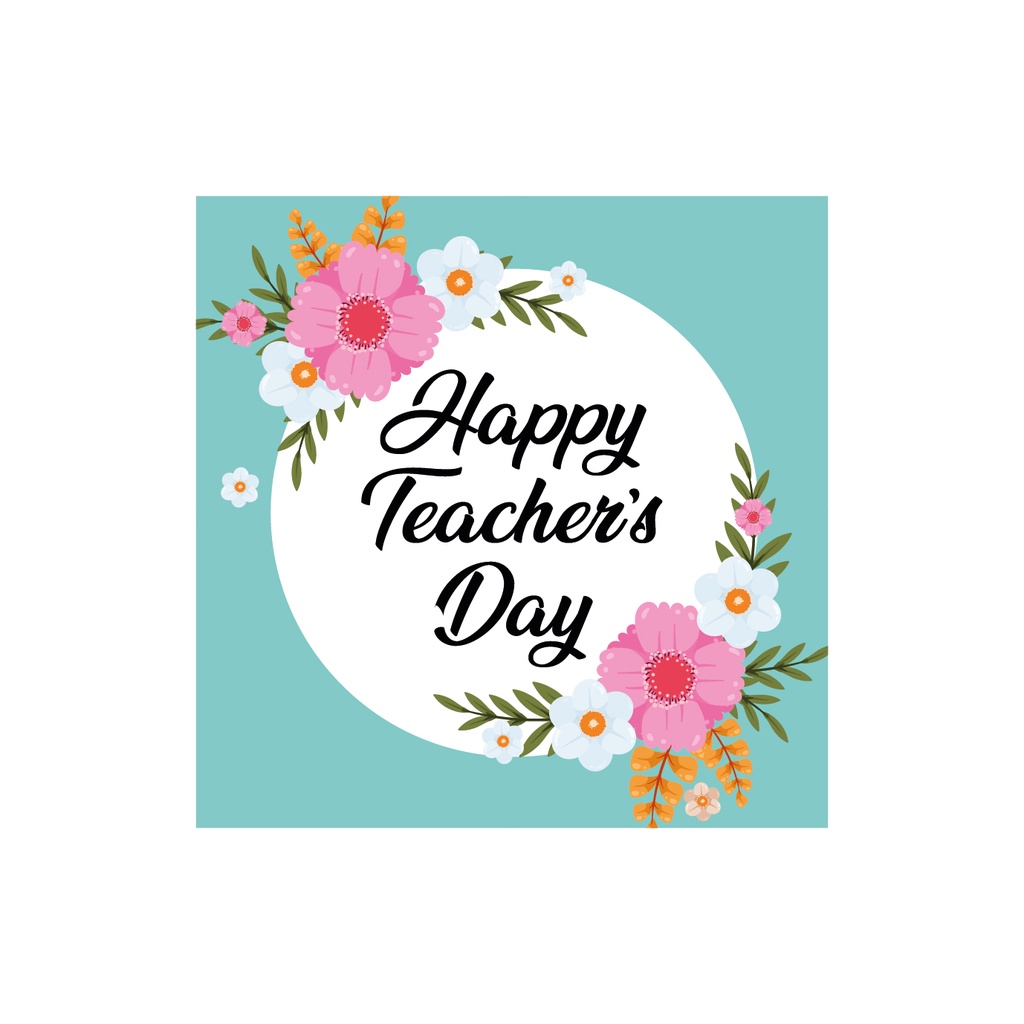 [100PCS] Teacher Day Sticker Mirrorkote sticker | Shopee Malaysia