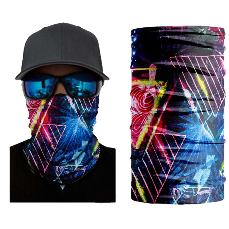 Bigfoot Abstract Painting Series Space Galaxy Series Bandana Buff Scarf ...