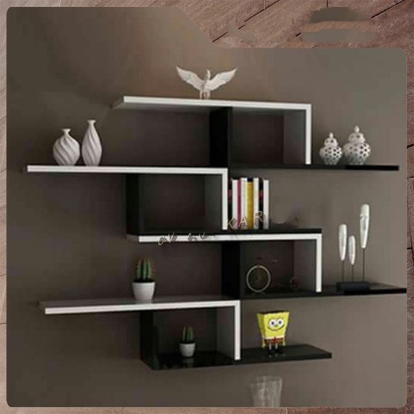 KAYU Minimalist Wall Shelf Multipurpose Wall Shelf Corner Paste Corner ... - Minimalist Wall Shelves Corner