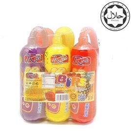 6 Pcs Rico Bips Fruit Flavoured Drink Minuman Berperisa Buah Buahan 90g ...