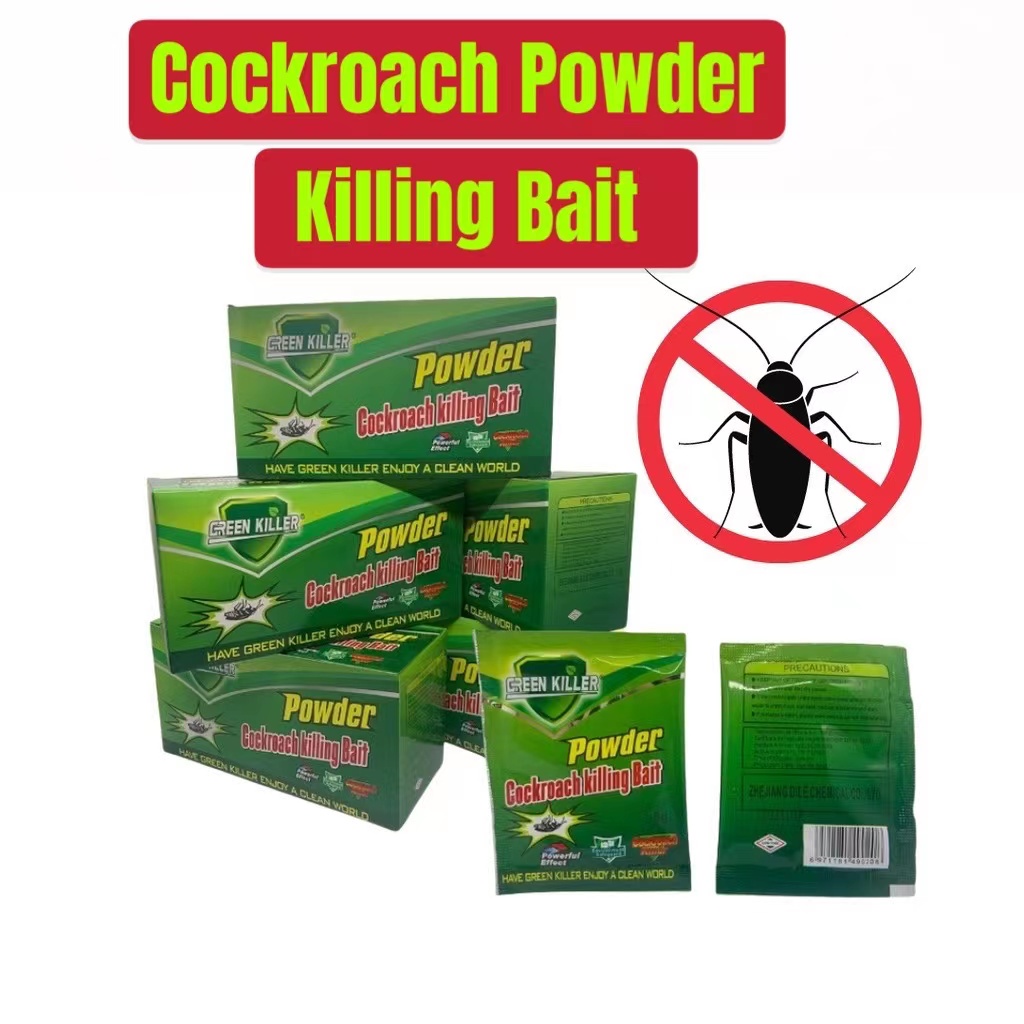 10PCS Cockroach Powder Killing Bait *100% Effective (1 pack 5g ...